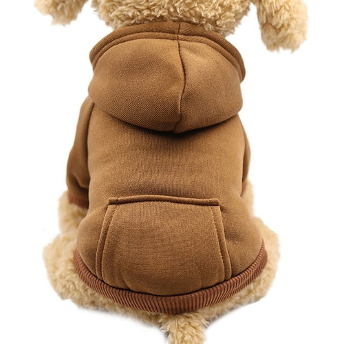 Zachte Honden Hoodie - Comfortabel - voor Kleine Hondjes - Zachte Fleece voor Huisdier