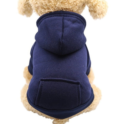 Zachte Honden Hoodie - Comfortabel - voor Kleine Hondjes - Zachte Fleece voor Huisdier