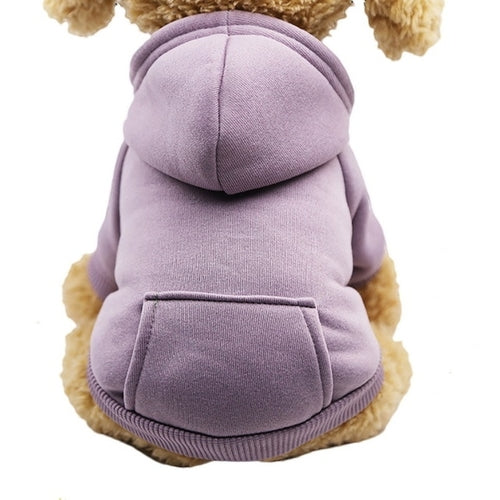 Zachte Honden Hoodie - Comfortabel - voor Kleine Hondjes - Zachte Fleece voor Huisdier