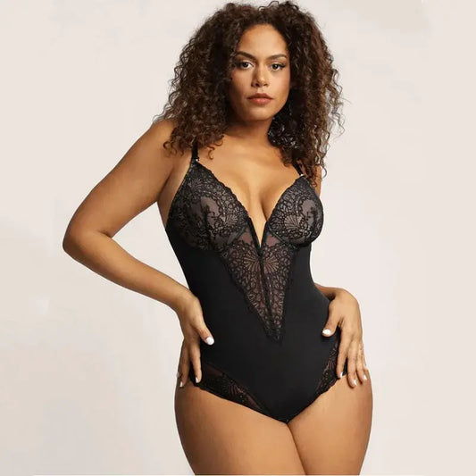 Dames - Bodysuit - V-Neck Shapewear