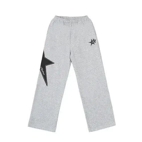 Dames - Joggingsbroek - Oversized - Grijs