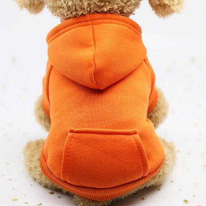 Zachte Honden Hoodie - Comfortabel - voor Kleine Hondjes - Zachte Fleece voor Huisdier