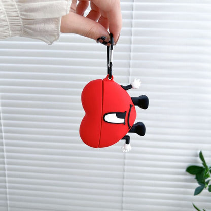 Apple Airpods Case - Apple  - Rode Hartje  EarPods Hoesje