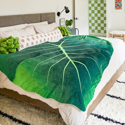 Bed&Sofa Leaf Deken